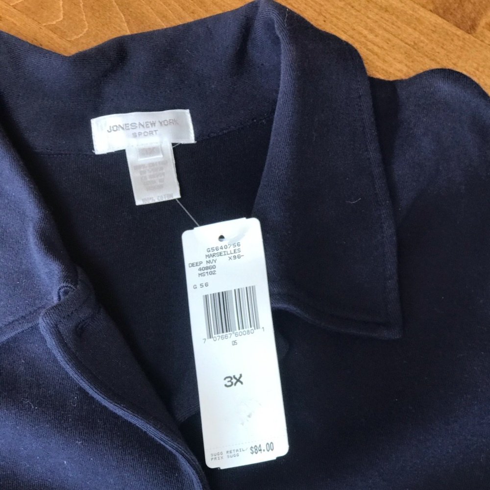 New plus size Jones New York Sport jacket.